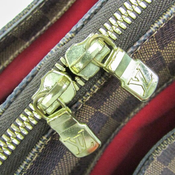 LOUIS VUITTON Authentic Brown Damier Shoulder Bag - Picture 7 of 13